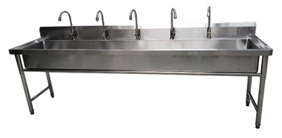 不銹鋼長洗手槽